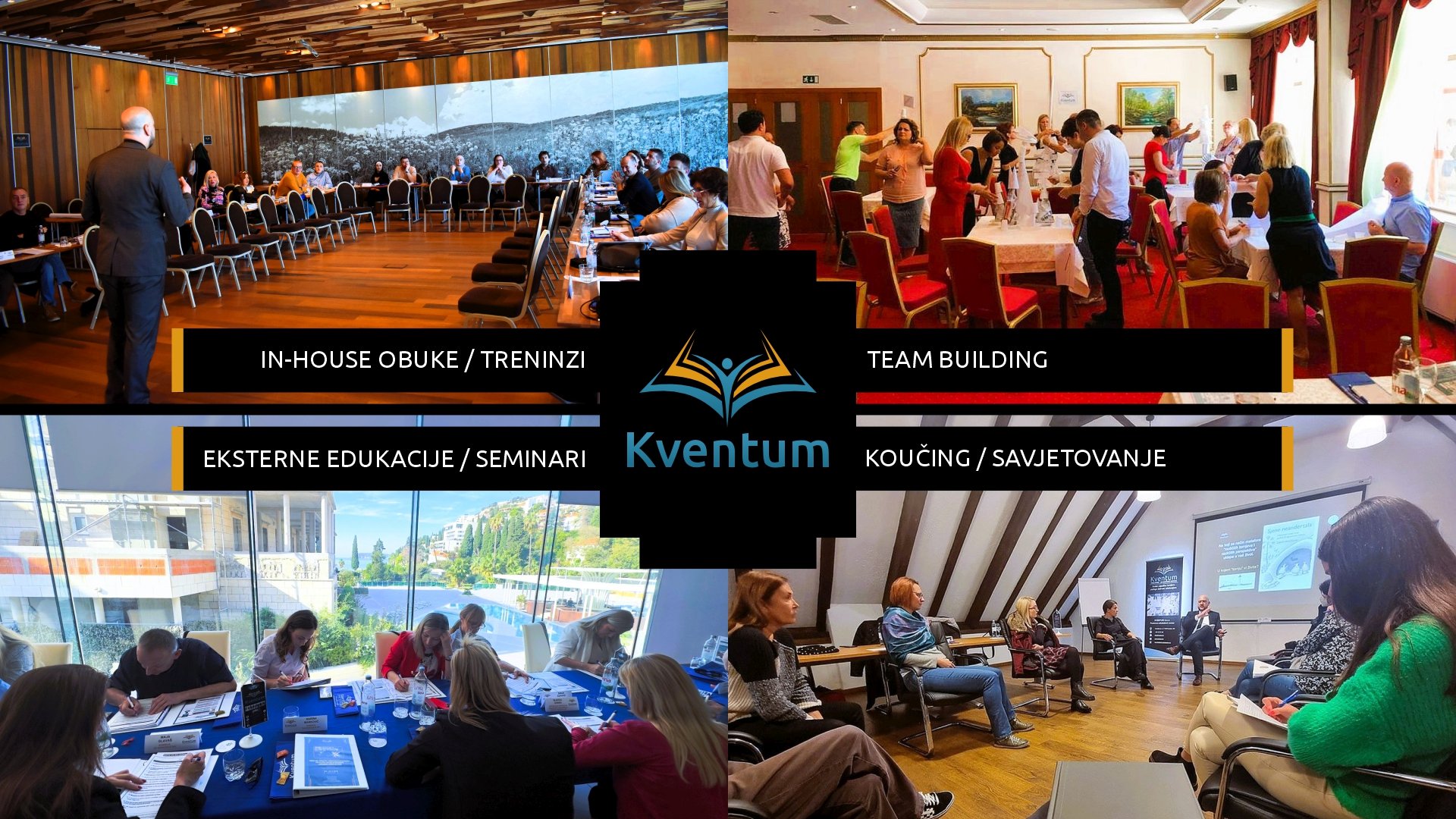 KVENTUM EDUKACIJE, TRENINZI I SAVJETOVANJA
