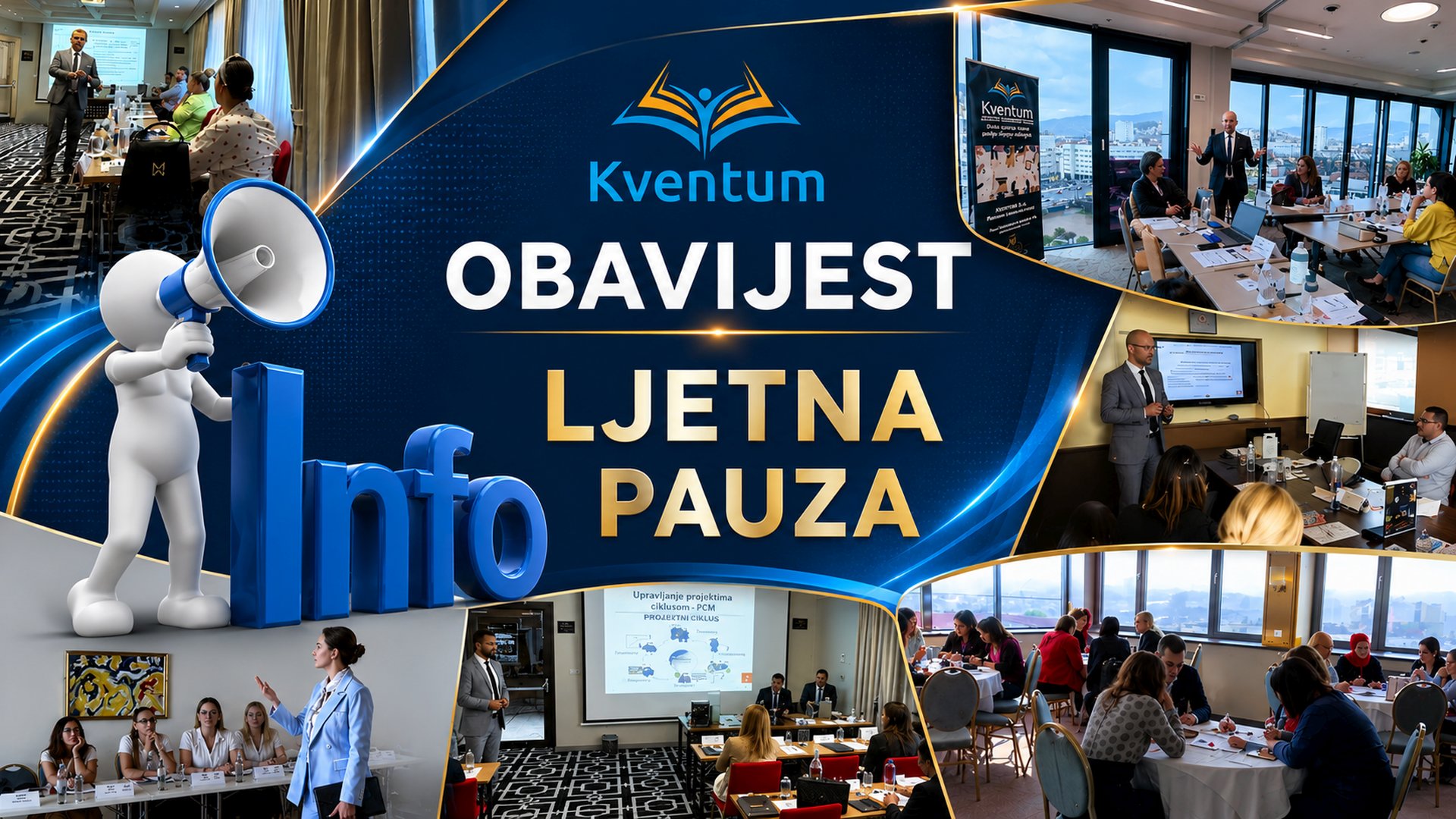 KVENTUM OBAVIJEST </br>LJETNA PAUZA 2026.